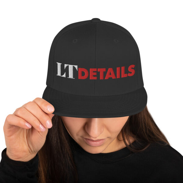 LT Details - Snapback Hat - Image 3