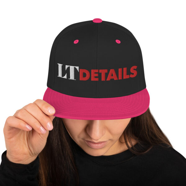 LT Details - Snapback Hat - Image 4