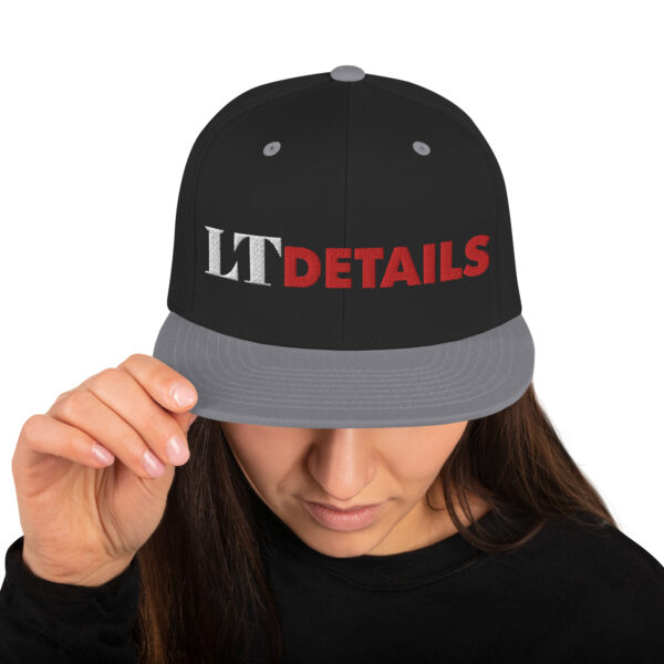 LT Details - Snapback Hat - Image 6