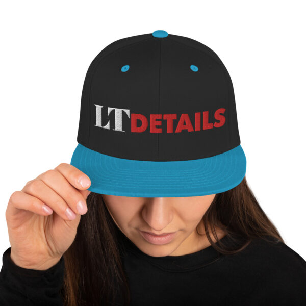 LT Details - Snapback Hat - Image 5