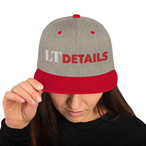 LT Details - Snapback Hat - Image 8