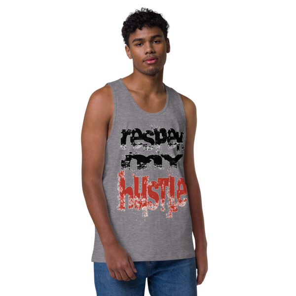 Respek My HUSTLE tank top - Image 6