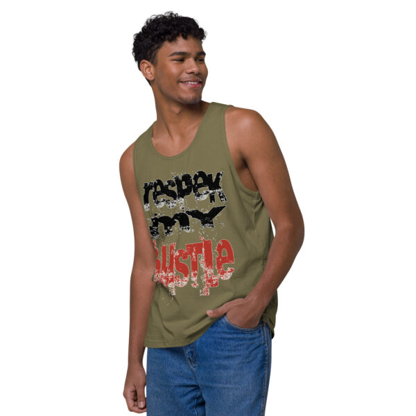 Respek My HUSTLE tank top - Image 5