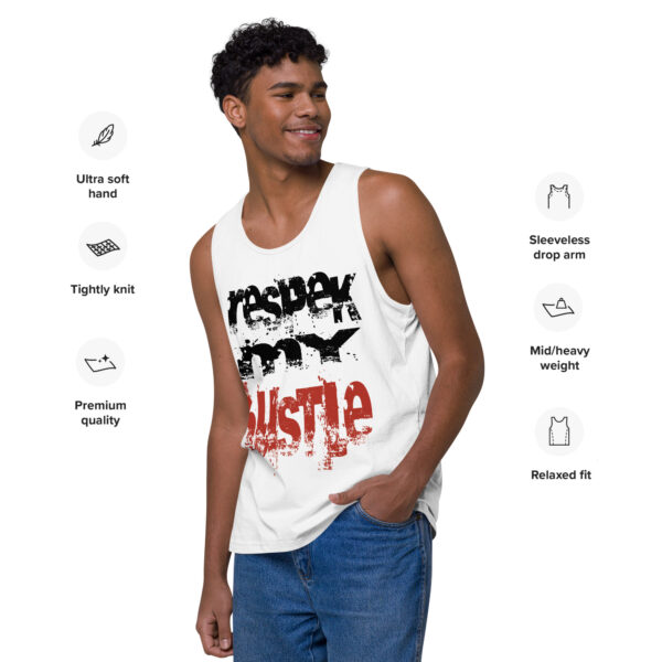 Respek My HUSTLE tank top - Image 3